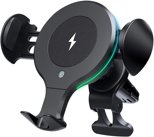 APPLUS 10W Auto-Clamping Wireless Car Charger Mount