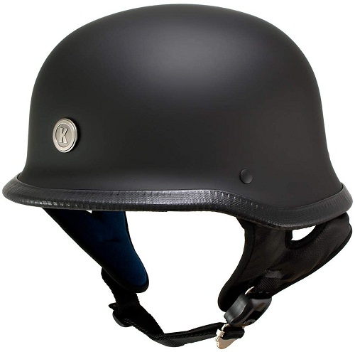 Klutch K-10 'Das Hammer' Half Face Motorcycle Helmet