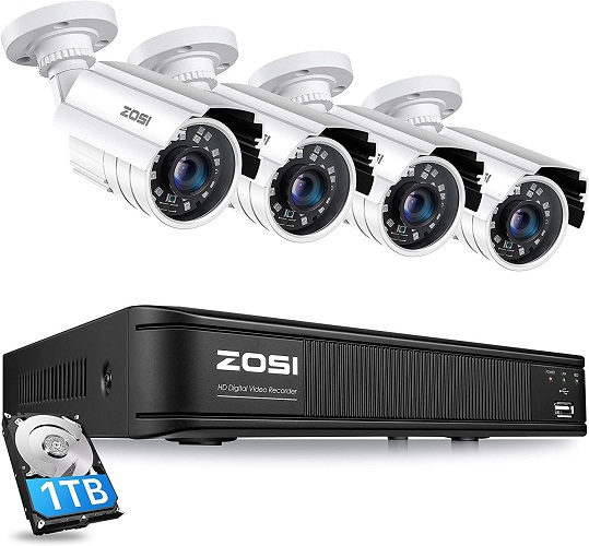 ZOSI H.265+ Full 1080p Home Security Camera