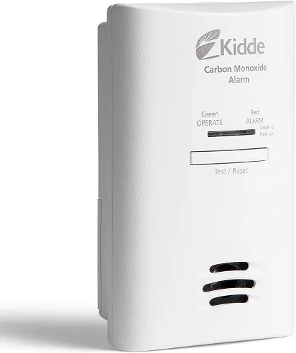 Kidde Carbon Monoxide Detector, Plug In with Battery Backup